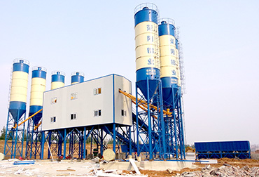 HZS150混凝土攪拌站(圖5) 南陽榮陽鋁業150混凝土攪拌站