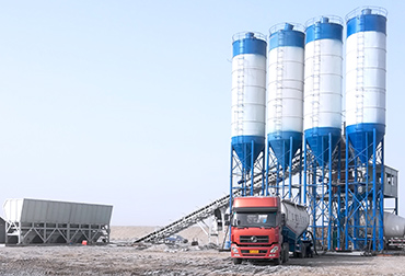 MHZS免基礎混凝土攪拌站(圖1) 新疆120免基礎攪拌站